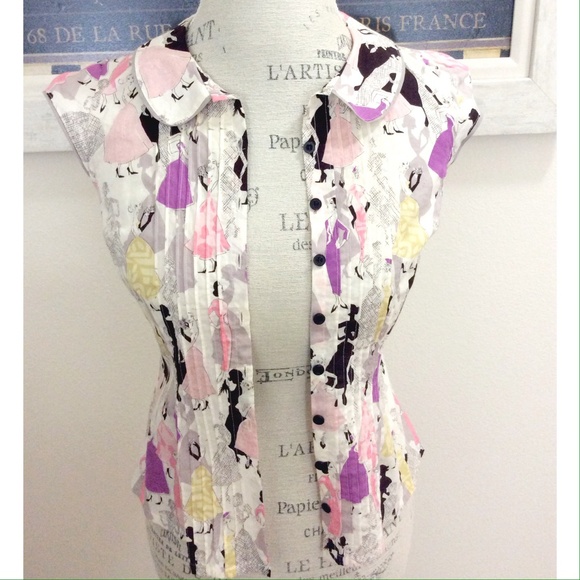 {anthropologie blouse} - Picture 2 of 4